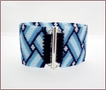 Blue Basketweave Bracelet (BB20)